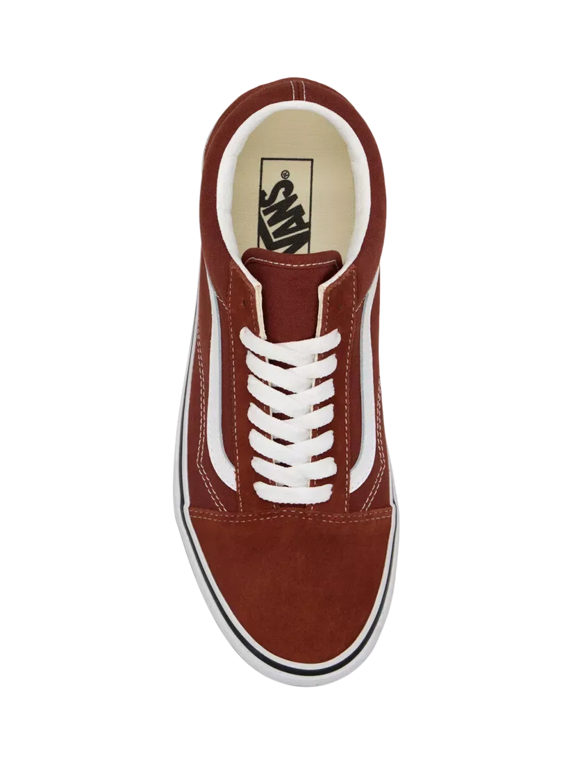 Кроссовки Old Skool на шнуровке, цвет ржаво-бронзовый Vans — фото 2