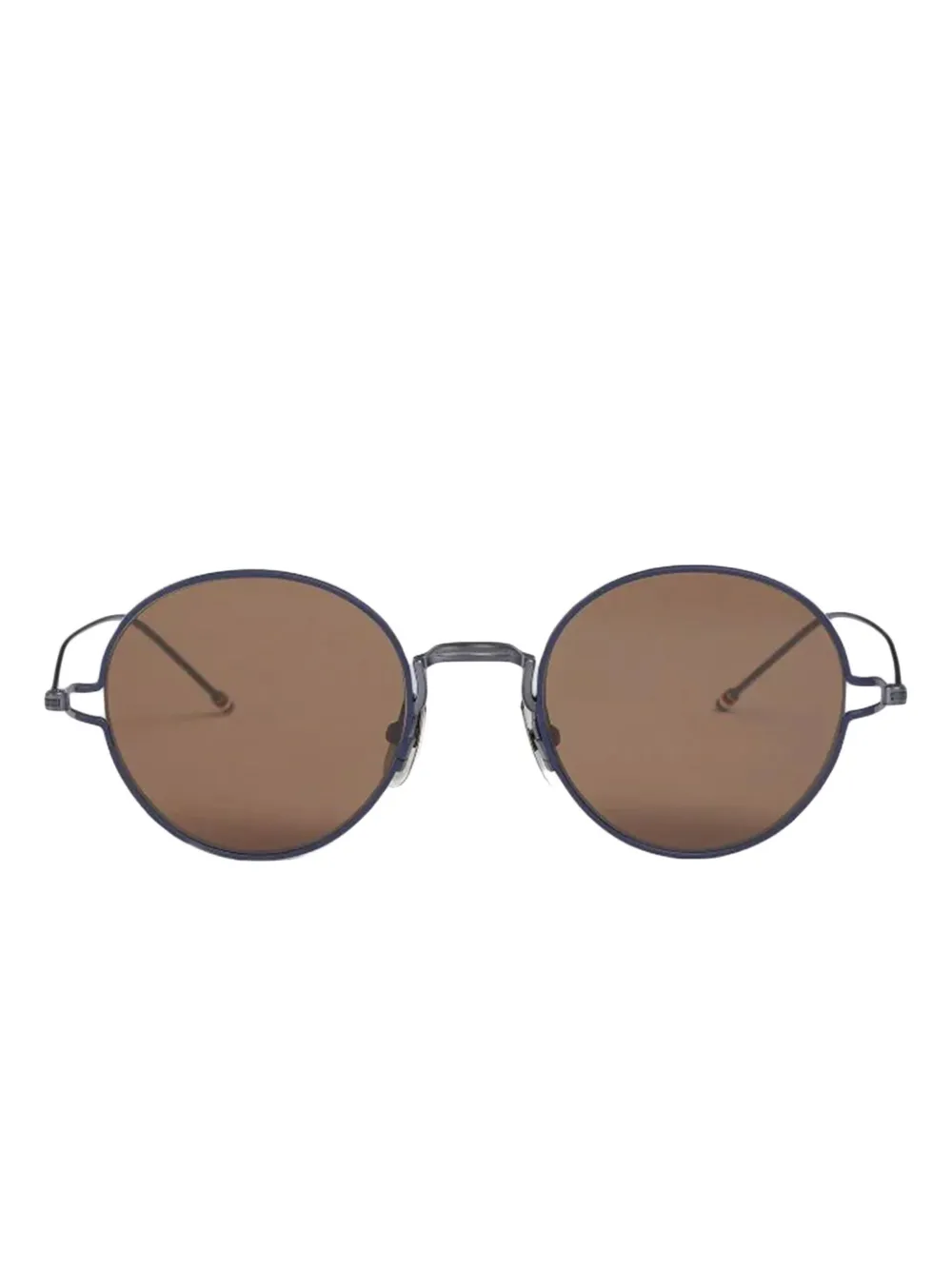 

Солнцезащитные очки в круглой оправе Thom Browne Eyewear, черный