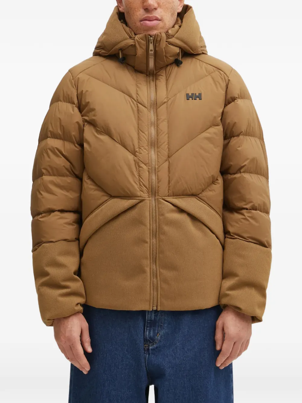 

Пуховик village Helly Hansen, коричневый