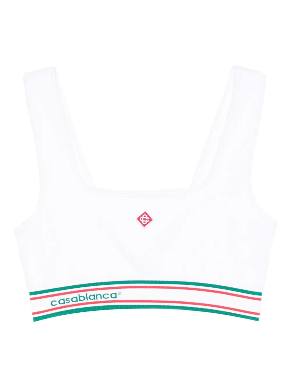 

Топ с квадратным вырезом CASABLANCA, белый