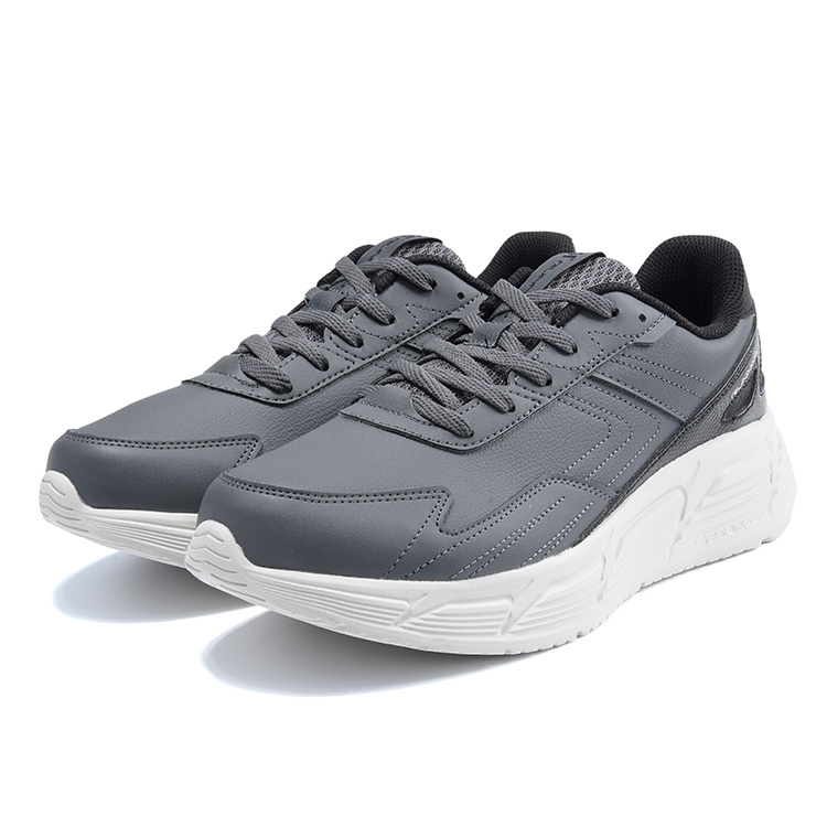 361° Беговые кроссовки мужские низкие Cushioning Abrasion Resistant Slip Resistant Smoke Gray — фото 4