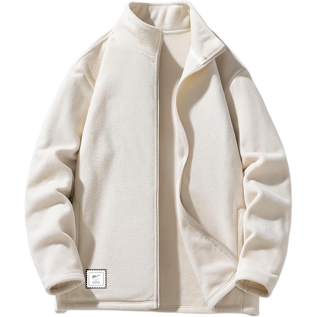 

WARRIOR Пальто с бархатистой текстурой Unisex, Beige