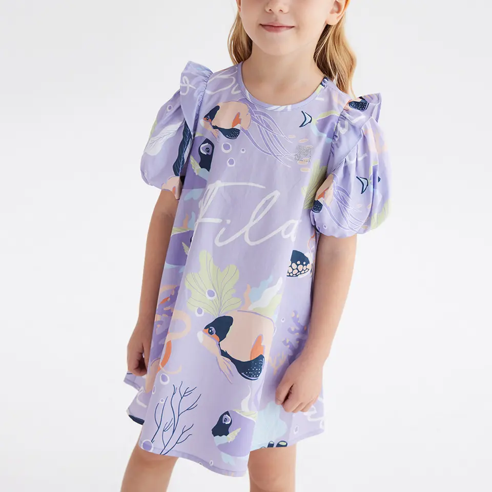 Детское платье All Over Print для детей от 3 до 7 лет FILA KIDS, All Over Print — фото 3