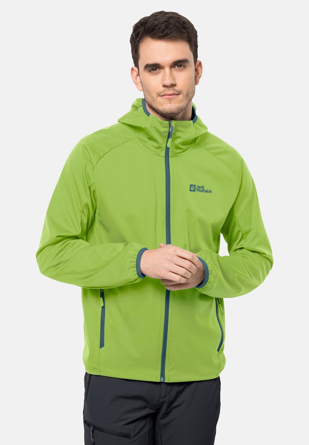 

Куртка Softshell FELDBERG HOODY M Jack Wolfskin, цвет fresh green