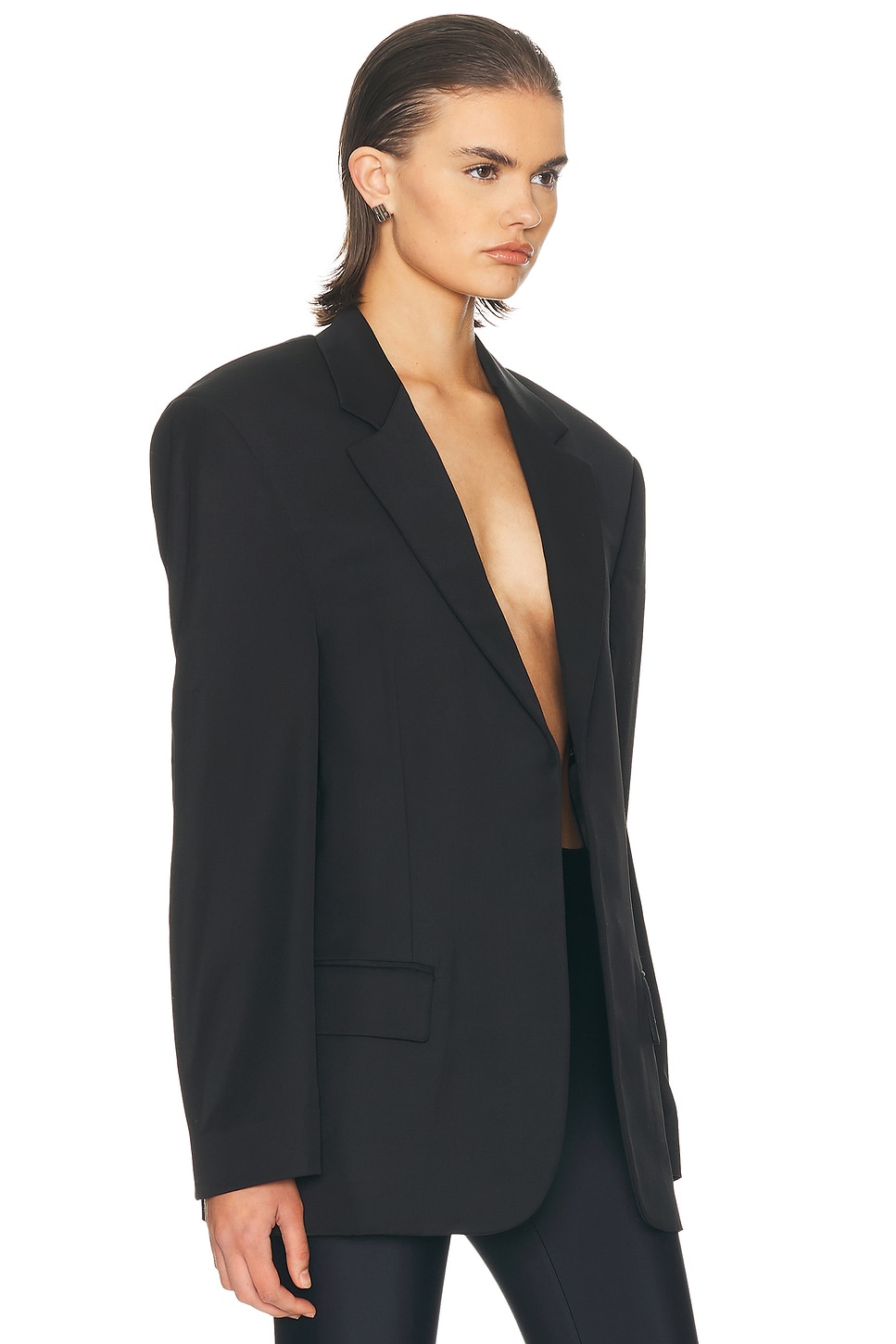 

Приталенный жакет Balenciaga, Black