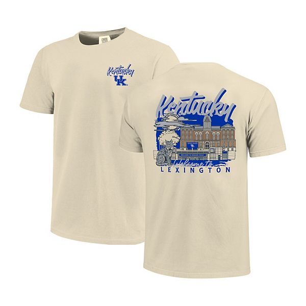 

Мужская футболка comfort colors с ручной росписью kentucky wildcats Image One
