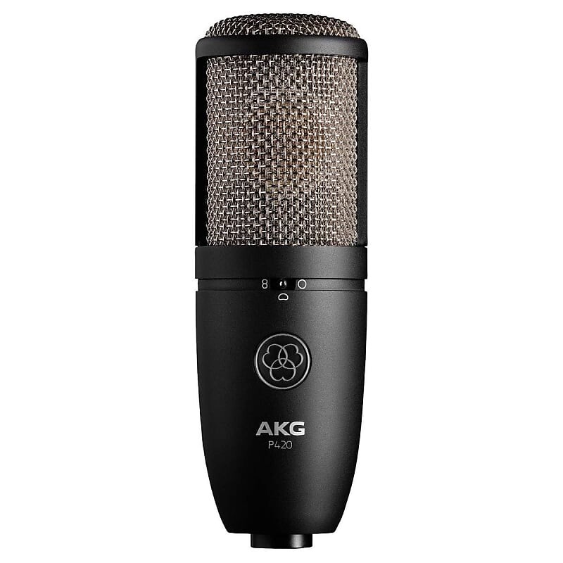 

Микрофон AKG P420 Perception 420 Multi-Pattern Large-Diapraghm Condenser Microphone