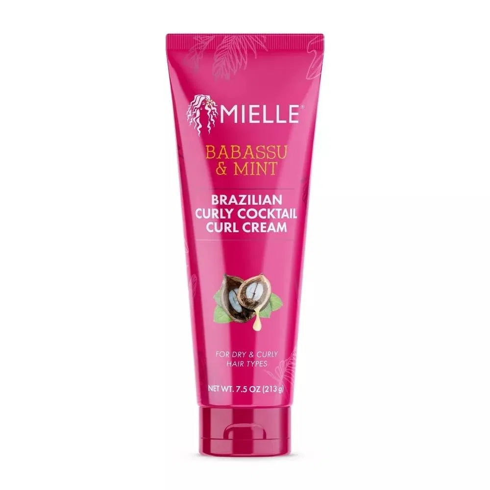 Крем для кудрявых волос «Brazilian Curly Cocktail» с маслом бабассу от Mielle Organics Mielle Organics