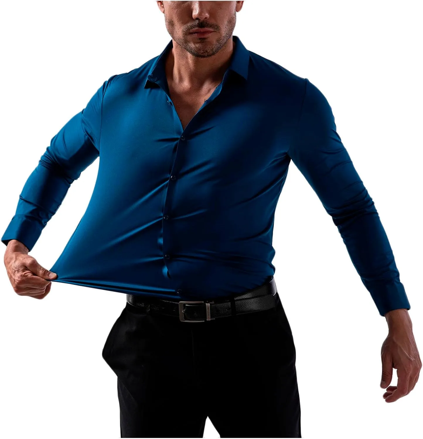 

Футболка-водолазка для мужчин, Long Sleeve, Striped