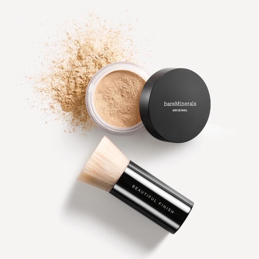 Кисть для пудры original beautiful finish brush Bareminerals, количество 1 шт. — фото 3
