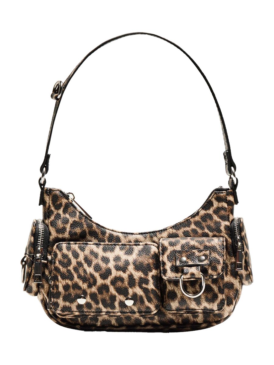 

Сумка через плечо Bershka, цвет Caramel/Cappuccino