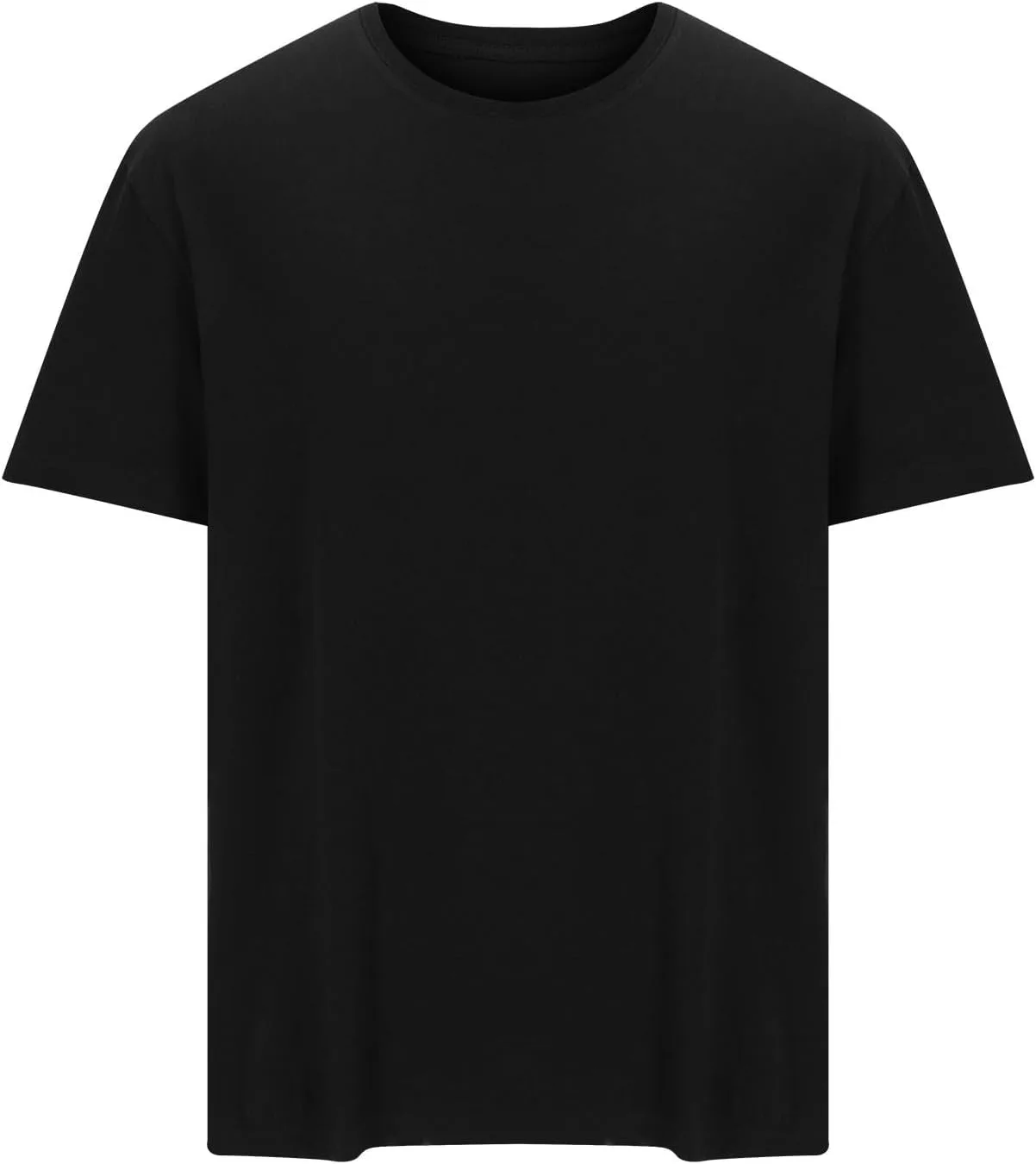 Мужская футболка с коротким рукавом Cotton Moisture Wicking, Plus Size