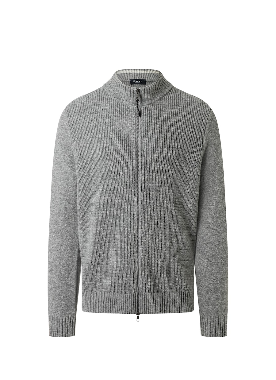 

Вязаный кардиган MAERZ Muenchen, светло-серый
