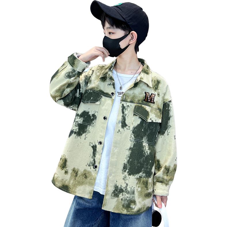 

Детская повседневная рубашка с лацканом Moderate EASTERN CAMEL, зеленый