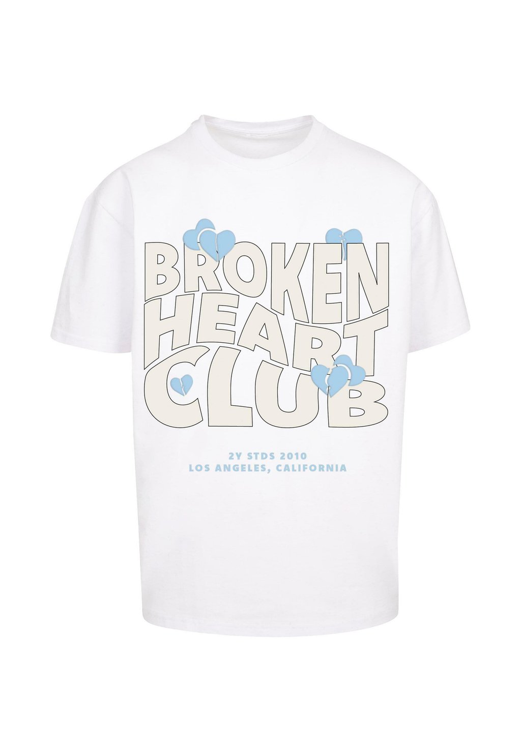 

Футболка с принтом BROKEN HEART TEE 2Y Studios, белый