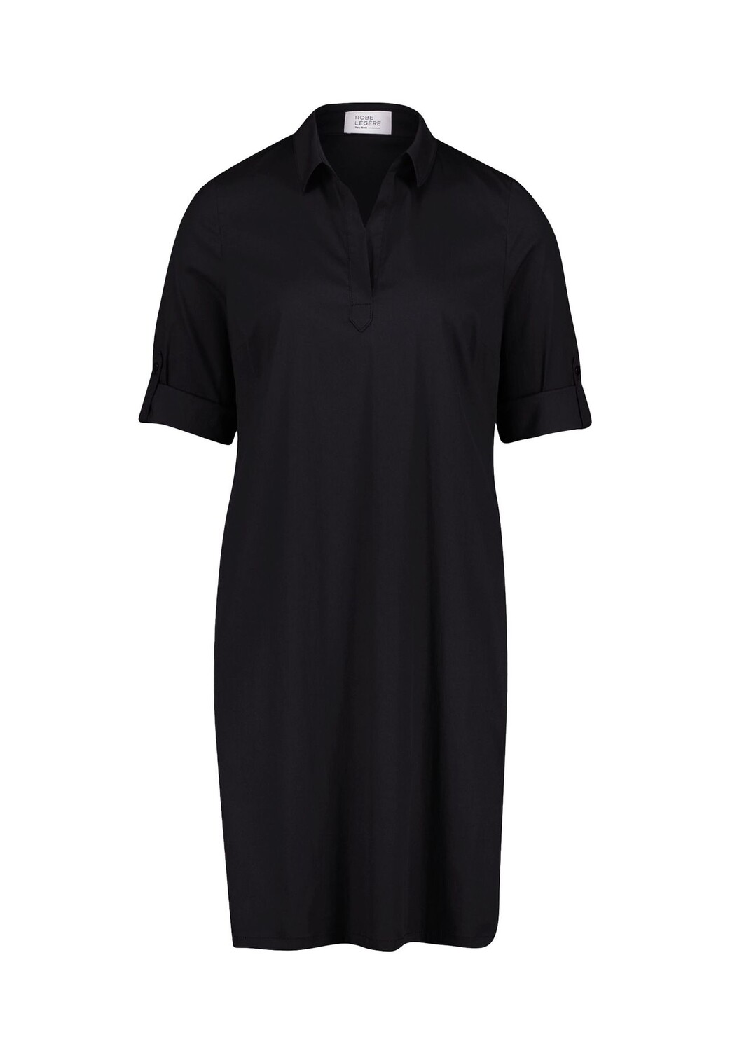 

Платье-рубашка с карманами Vera Mont, черный