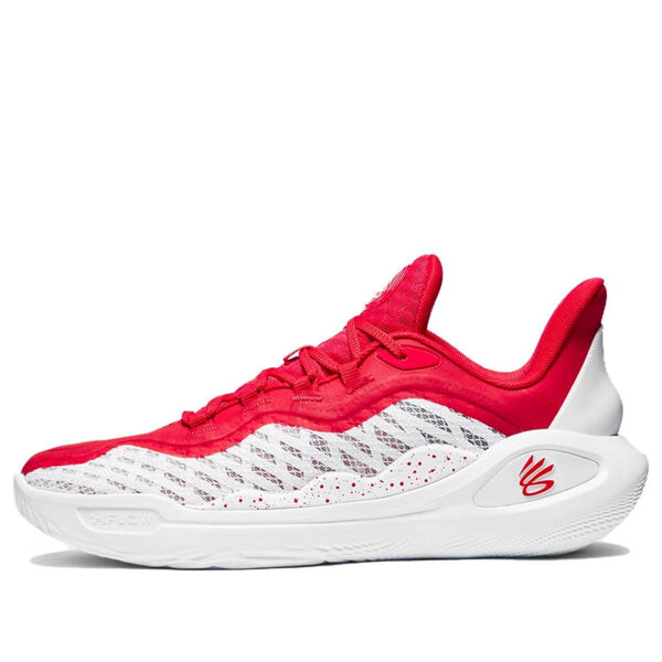 

Кроссовки curry flow 11 'red white' Under Armour, красный