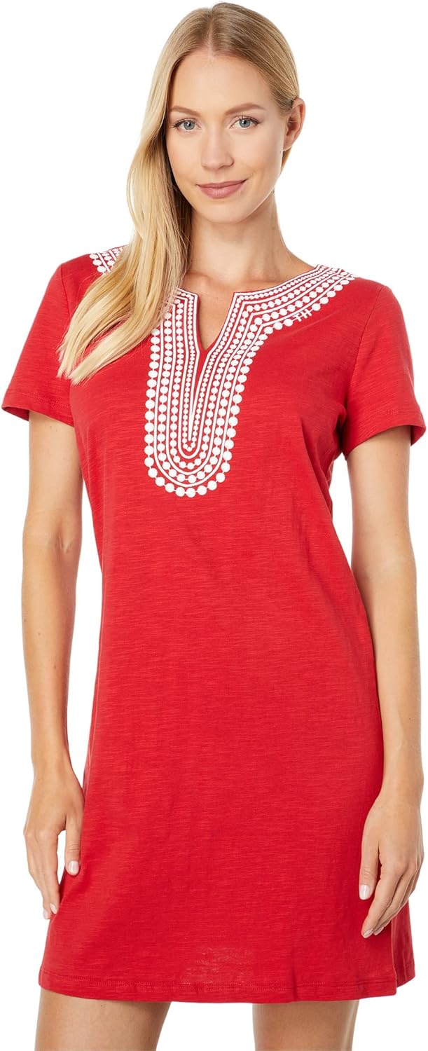 

Женское повседневное платье Tommy Hilfiger с коротким рукавом, Samba