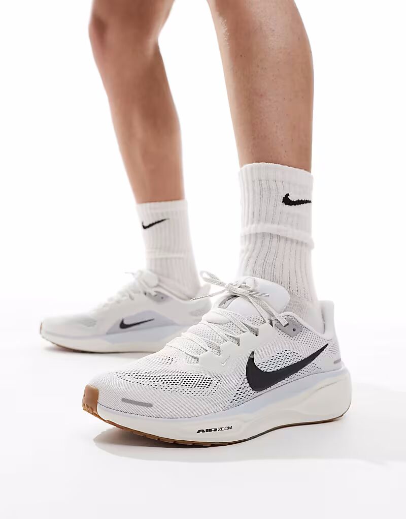 

Кроссовки Nike Running Air Zoom Pegasus 41 кремового и синего цвета