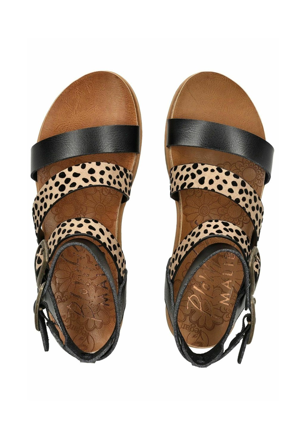 Сандалии с манжетой на щиколотке Platform sandals Blowfish Malibu, бежевый — фото 3
