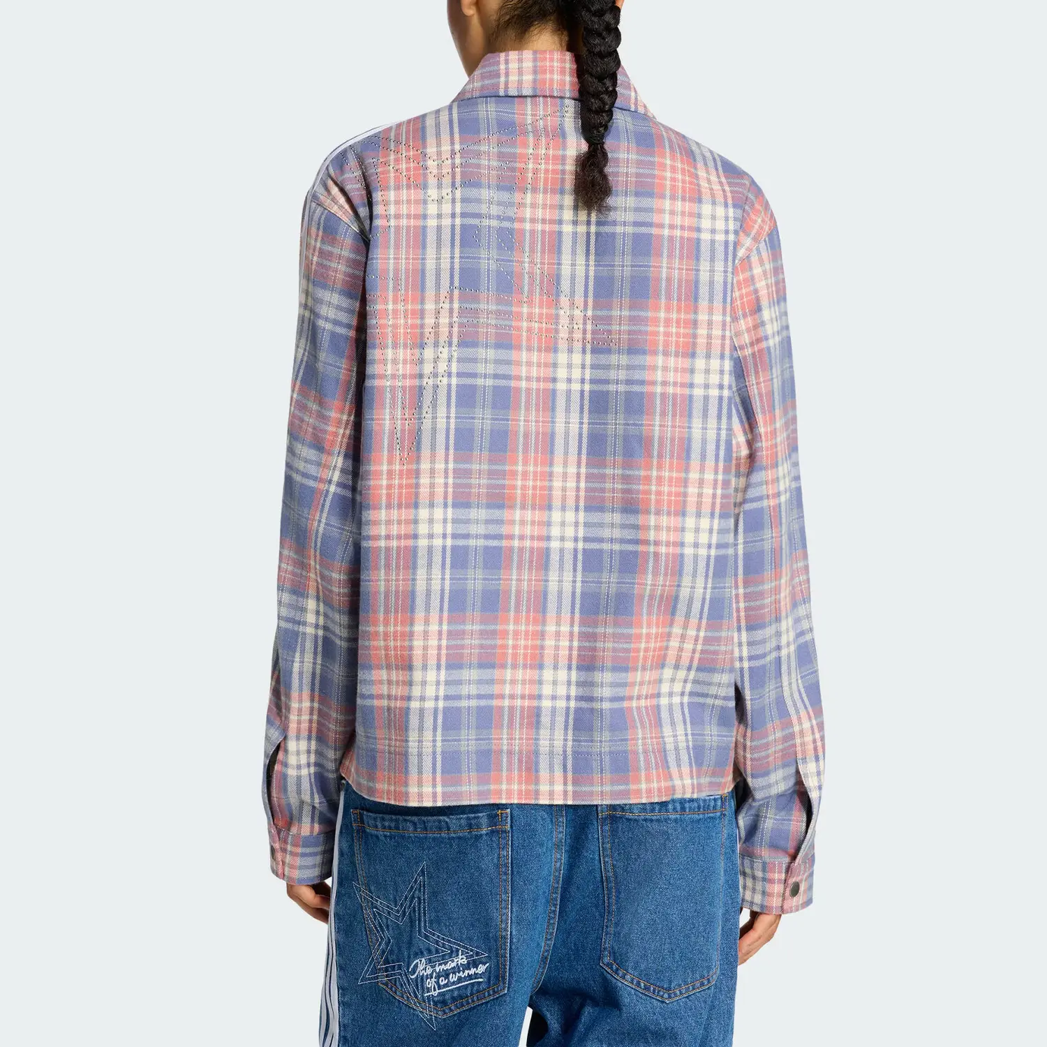 Adidas Originals Куртка FW25 женская, Blue/Orange/White — фото 4