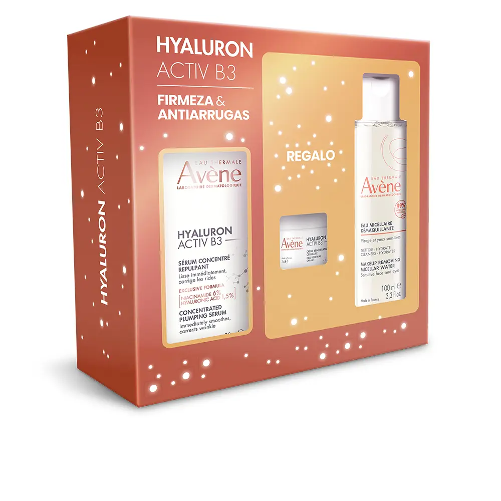 

Крем для лица Hyaluron activ b3 sérum + micelar + crema estuche Avène, 3 шт.