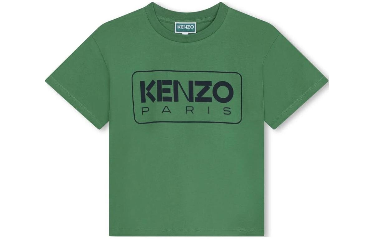 

Детская футболка Kenzo, зеленый