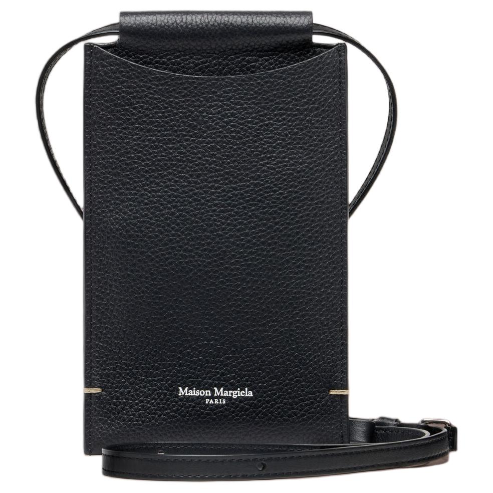 

Maison Margiela Кожаный чехол для телефона унисекс черный