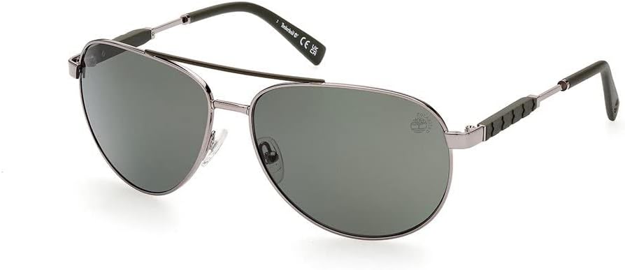 

Timberland Polarized Green Pilot мужские солнцезащитные очки TB9282 08R 61