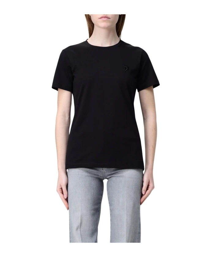 

Классическая футболка с круглым вырезом Dondup, черный