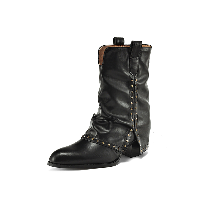 Ботильоны женские 5,5 см Yeezyy Reezy, Black