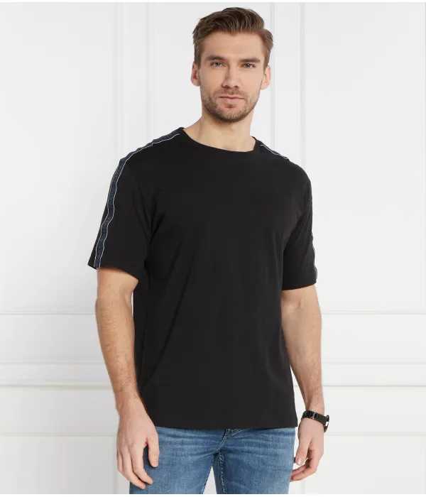 Футболка с логотипом из SS Regular fit Tommy Hilfiger, черный — фото 3