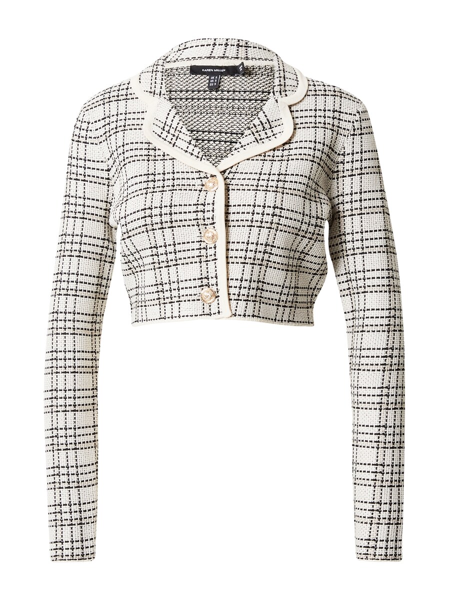 

Вязаный кардиган Karen Millen, белый