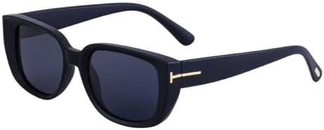 

Винтажные квадратные солнцезащитные очки для женщин, классические солнцезащитные очки «кошачий глаз», модные женские прямоугольные очки, мужские солнцезащитные очки MTZJH, C2matteblack