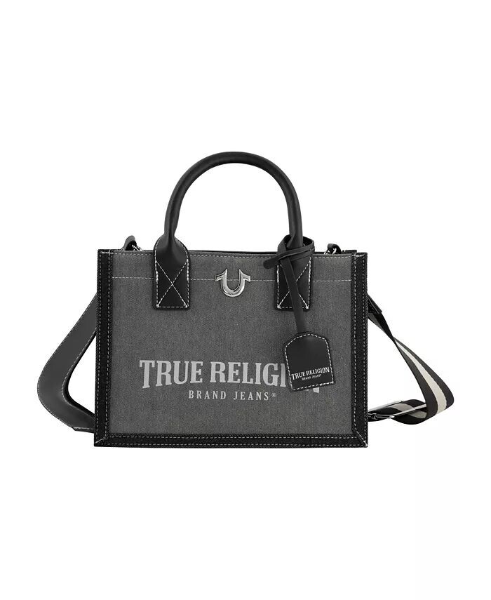 

Джинсовая сумка-тоут Modern Edge True Religion, серый