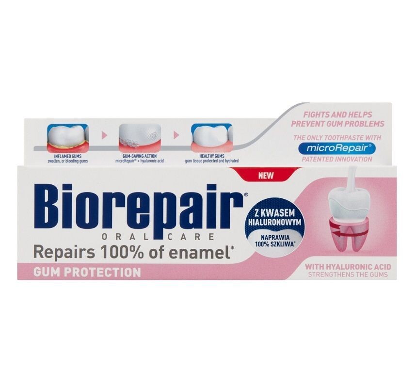 

Biorepair Ochrona Dziąseł Зубная паста, 75 ml
