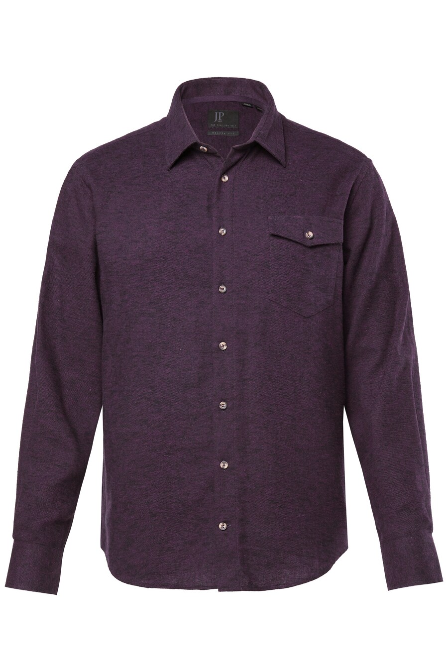 

Рубашка на пуговицах классического кроя JP1880, Dark purple