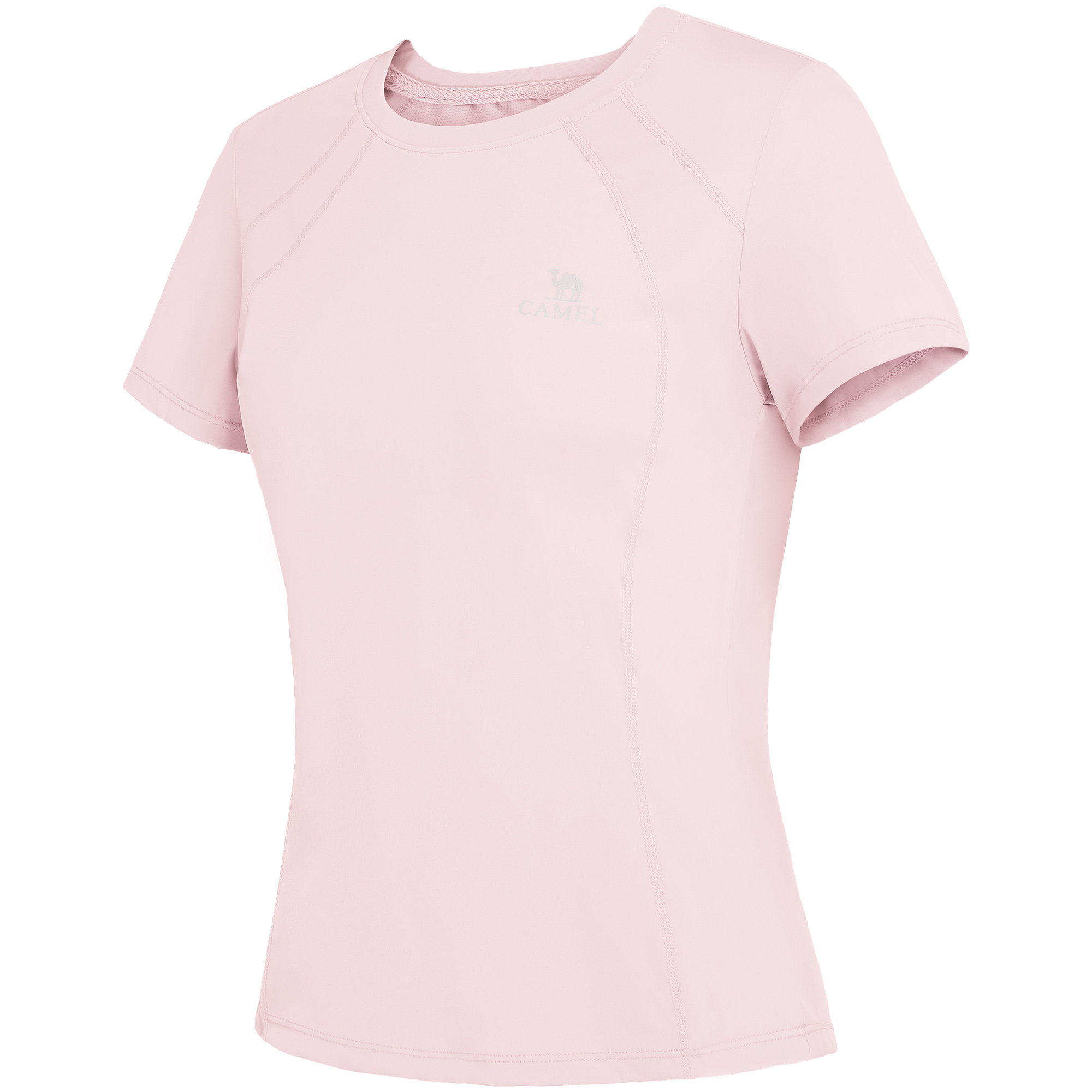 

Футболка для йоги женская с круглым вырезом Moderate CAMEL, cherry blossom розовый