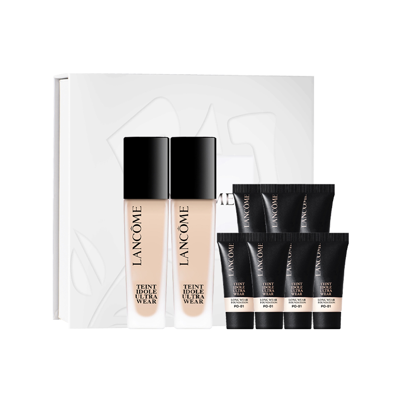 

LANKOU 2 жидкая тональная основа долговременная PO 01 30мл+10мл*7 матовое покрытие стойкое LANCOME