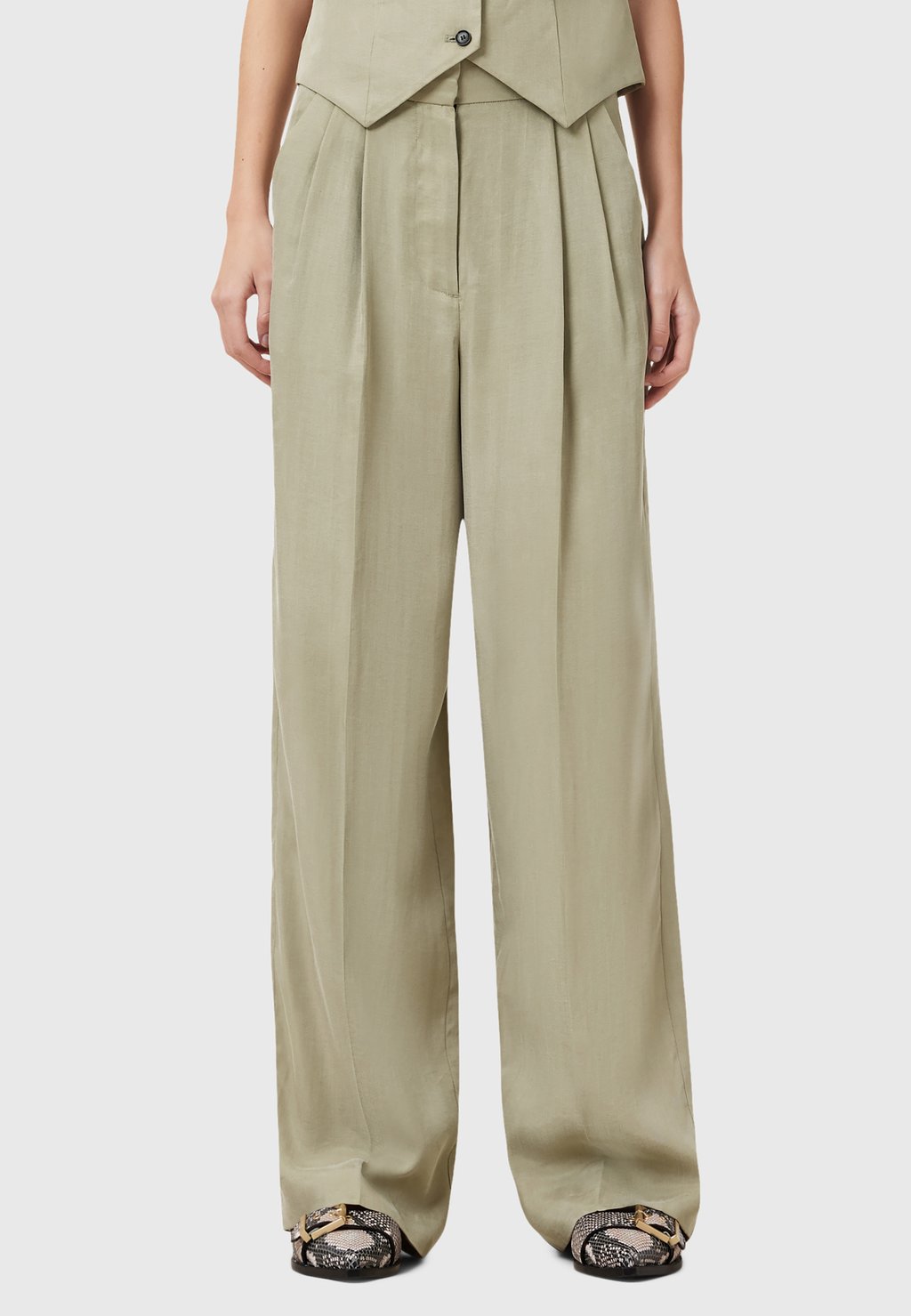 

Брюки AllSaints, зеленый