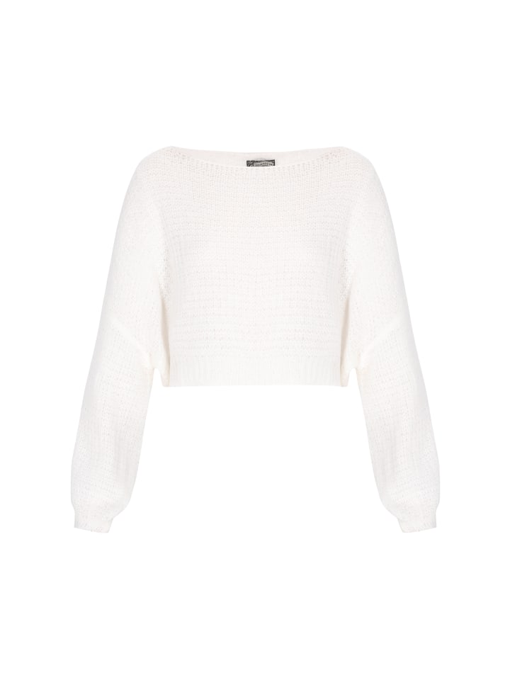 

Женский свитер бежевого цвета DreiMaster Vintage