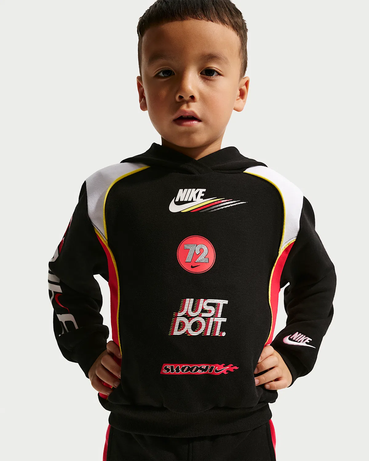 Детская толстовка Victory Lap Nike Sportswear, Black