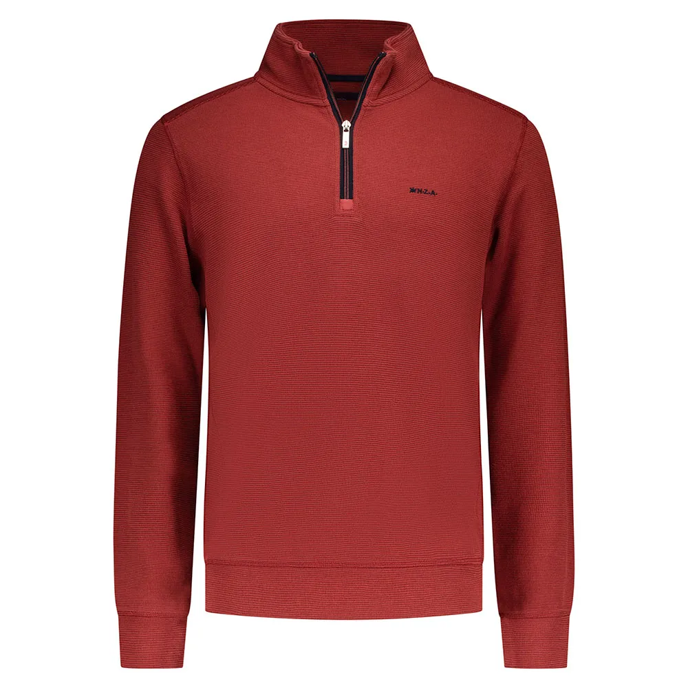 

Толстовка Nza New Zealand 25HN305 half zip, красный