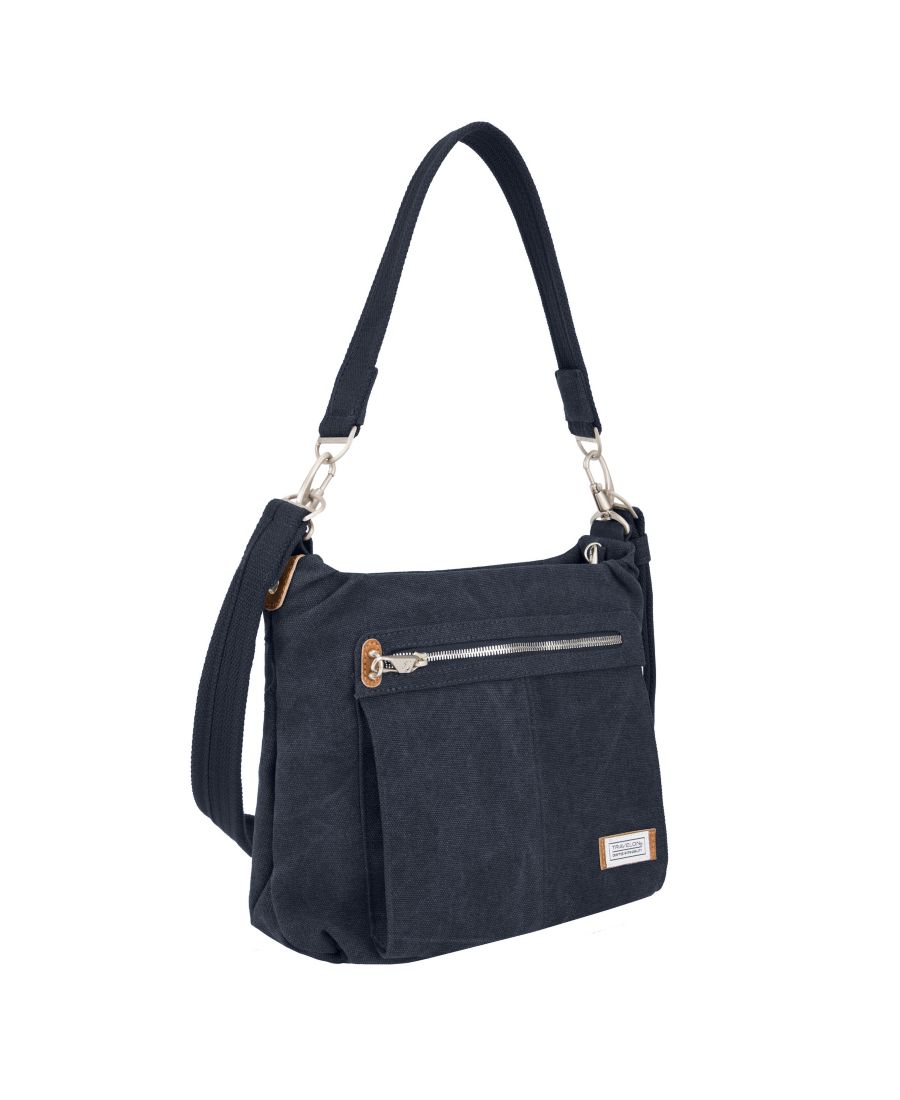 

Противокражная сумка-хобо Heritage Travelon, цвет medium blu, Синий, Противокражная сумка-хобо Heritage Travelon, цвет medium blu