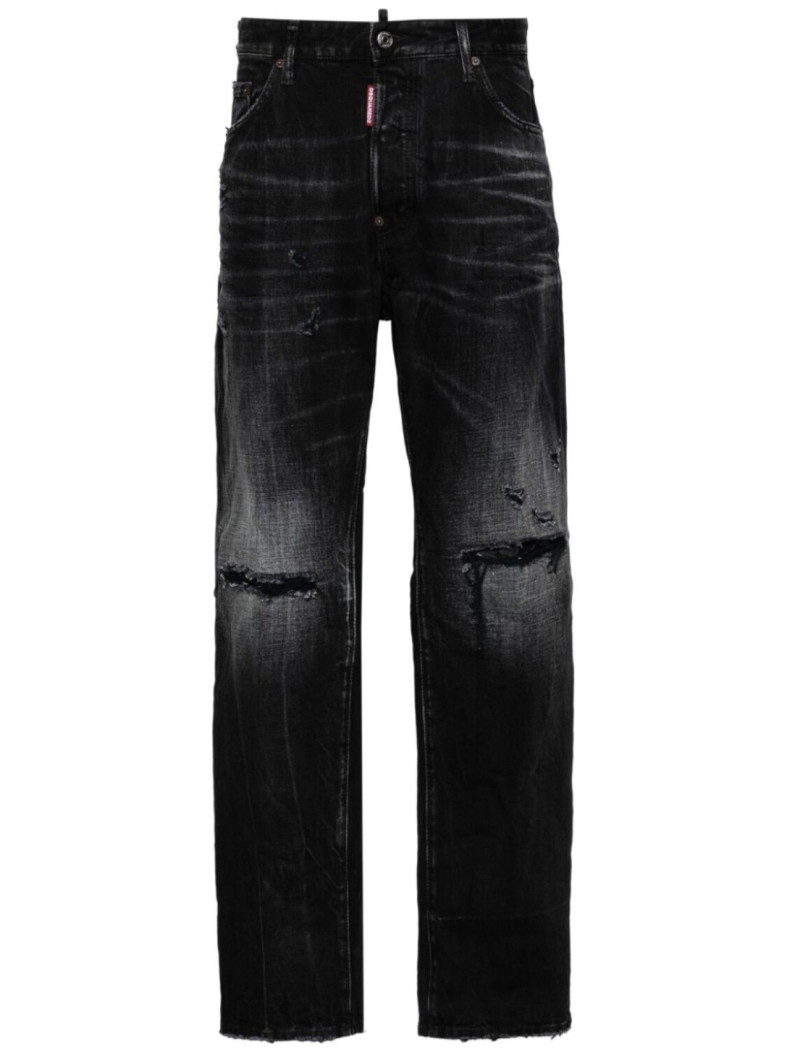 

Dsquared2 джинсы прямого кроя DSQUARED2 642, черный