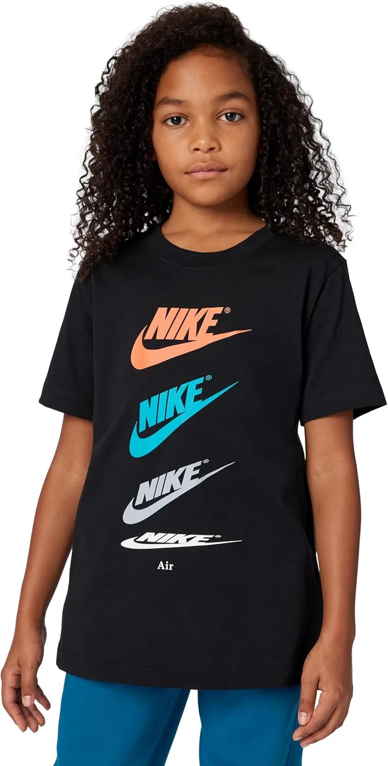 Футболка Nike Club Futura Repeat, черный