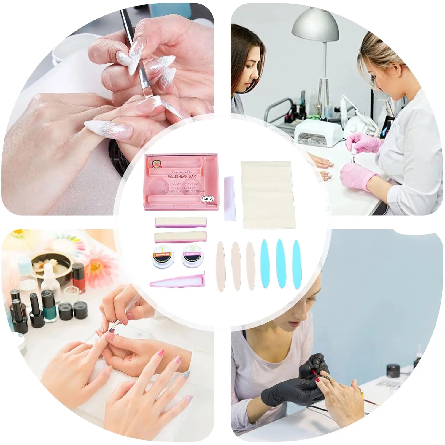 Японский набор для маникюра Powder Nail Kit Generisch — фото 4