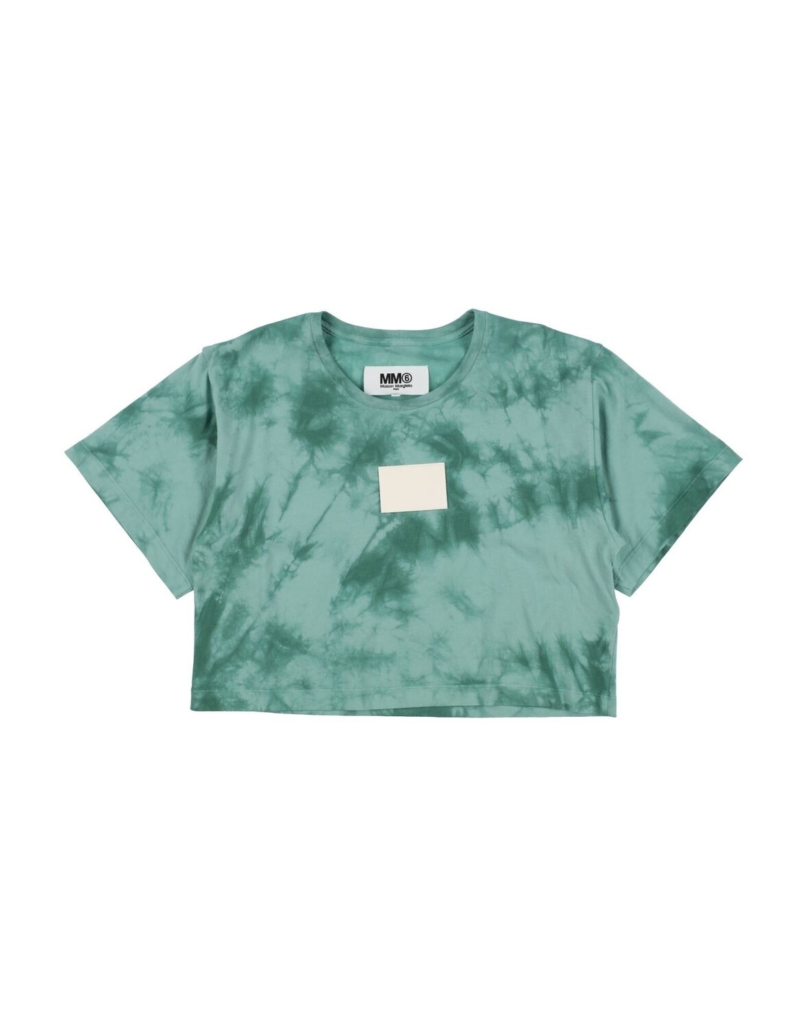 

Футболка Mm6 Maison Margiela, зеленый