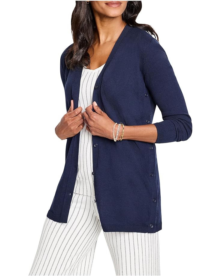 

Свитер NIC+ZOE Destination Button Cardigan, цвет Dark Indigo