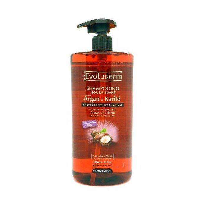 

Шампунь Champú Nutritivo Argán y Karité Evoluderm, 1000 ml